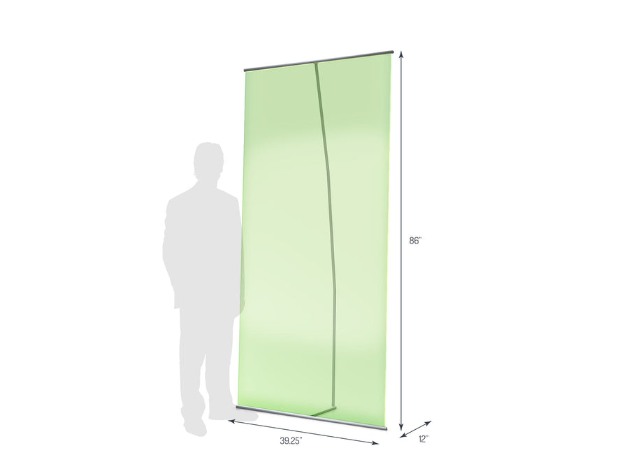 Lite Banner 1000 Non-Retractable Banner Stand (View 01)