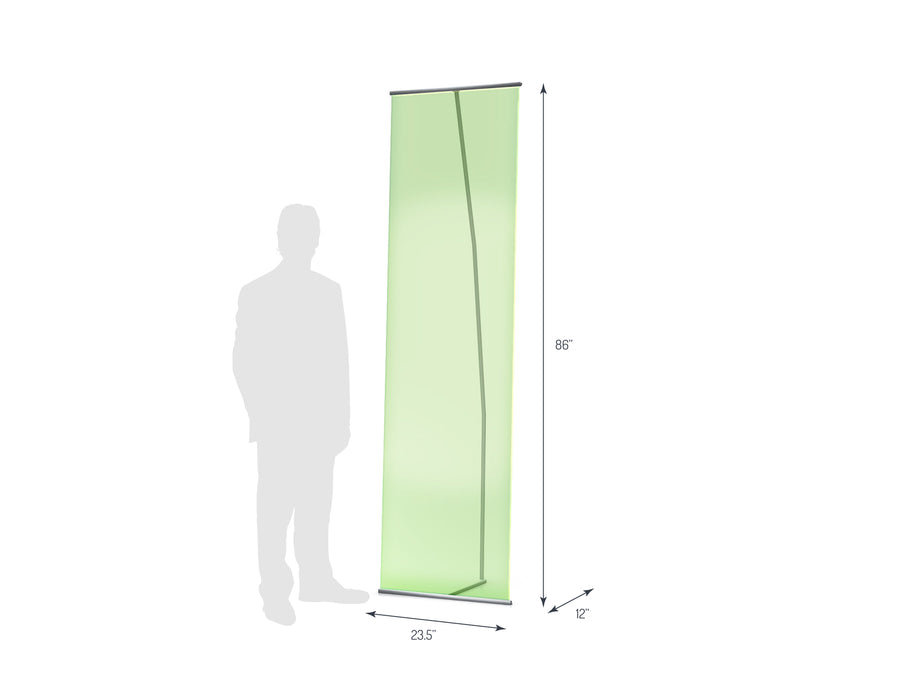 Lite Banner 600 Non-Retractable Banner Stand (View 01)