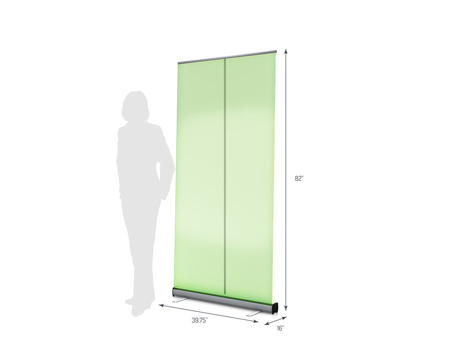 One R1 1000 (39") Retractable Banner Stand (View 01)