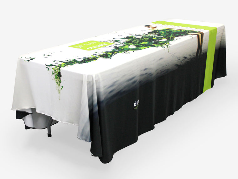 Classic Table Cover with Full Coverage Dye-Sublimation Graphics