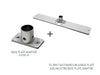 Add an extra base plate adaptor (ACP036-01) to join two frames on a single base plate