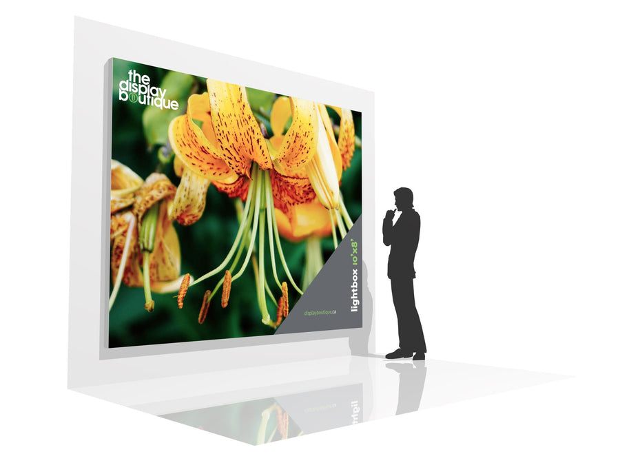 Wall-Mounted Lightbox 10' x 8' (View 01)