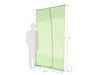 Lite Banner 1200 Non-Retractable Banner Stand (View 01b)