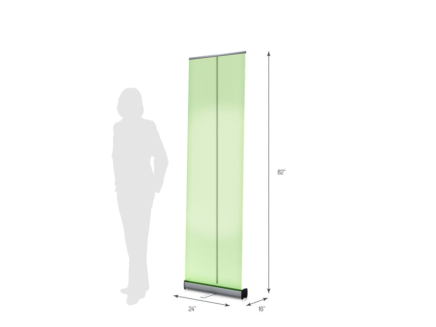One R1 600 (23") Retractable Banner Stand (View 01)